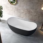 MonBlari TW-7628 Freestanding Bath-SideTopView