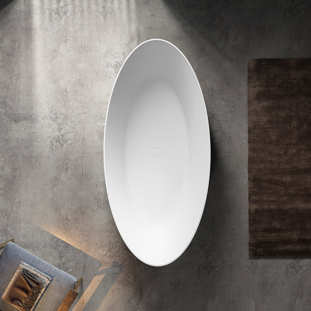 MonBlari TW-7693 Freestanding Bath-TopView