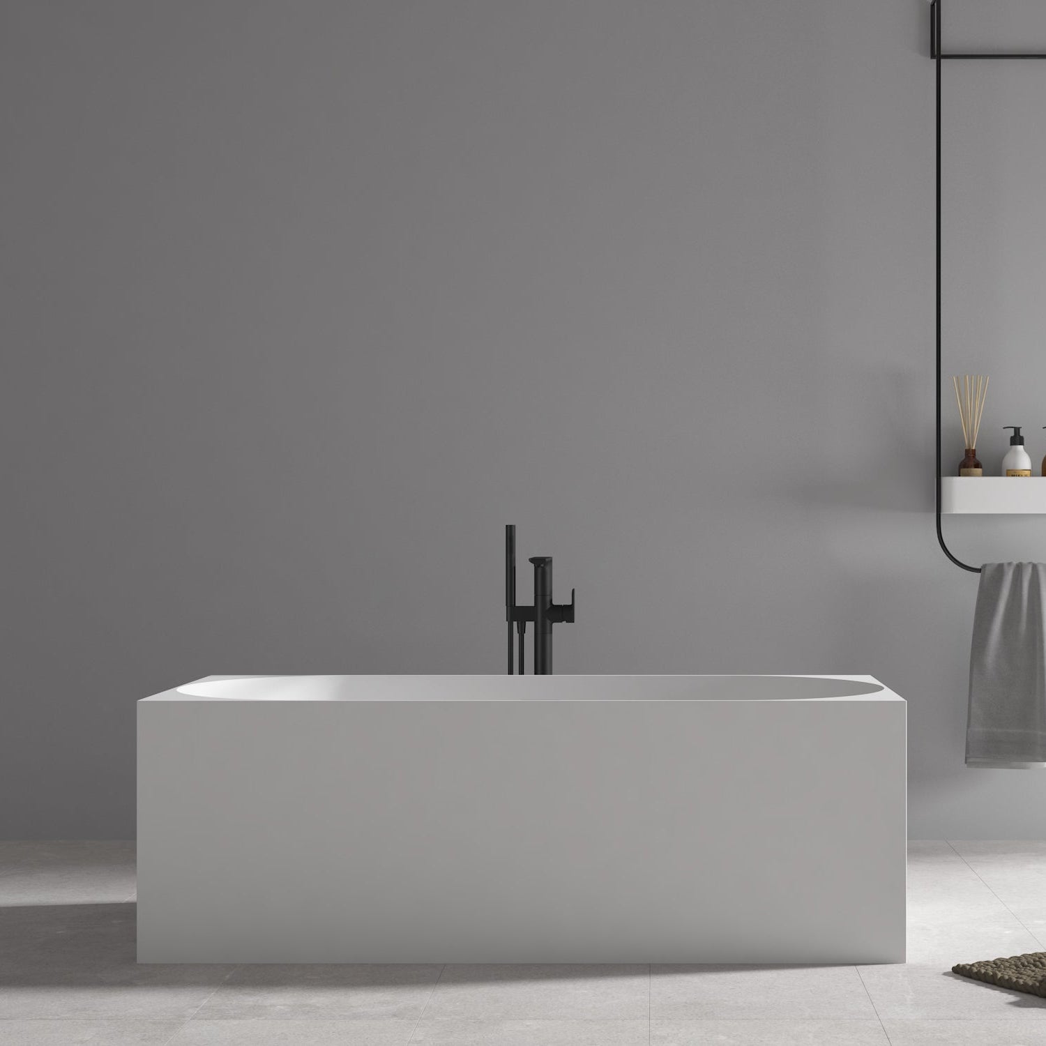 MonBlari TW-7785 Freestanding Bath-Front View