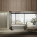 MonBlari TW-7795 Acrylic Freestanding Bathtub Soaking Tub