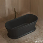 MonBlari TW-7796 Black Acrylic Freestanding Bathtub 1700mm