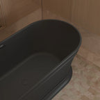 MonBlari TW-7796 White Acrylic Freestanding Bathtub 1700mm