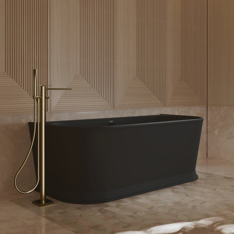 MonBlari TW-7797 Acrylic Back-to-Wall Bathtub 1700mm