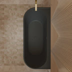 MonBlari TW-7797 Acrylic Back-to-Wall Bathtub 1700mm