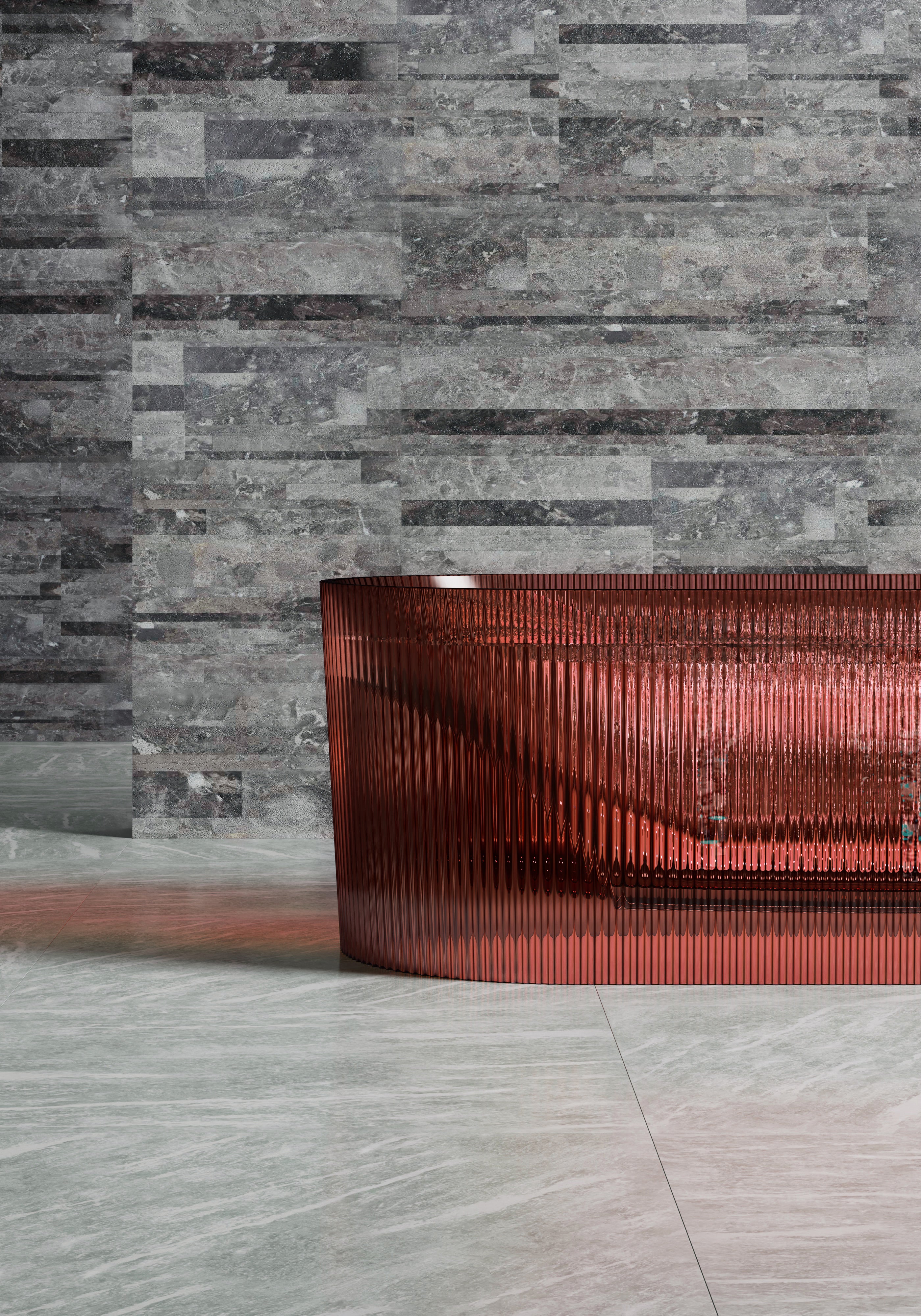 MonBlari TW-8301T Resin Freestanding Bathtub
