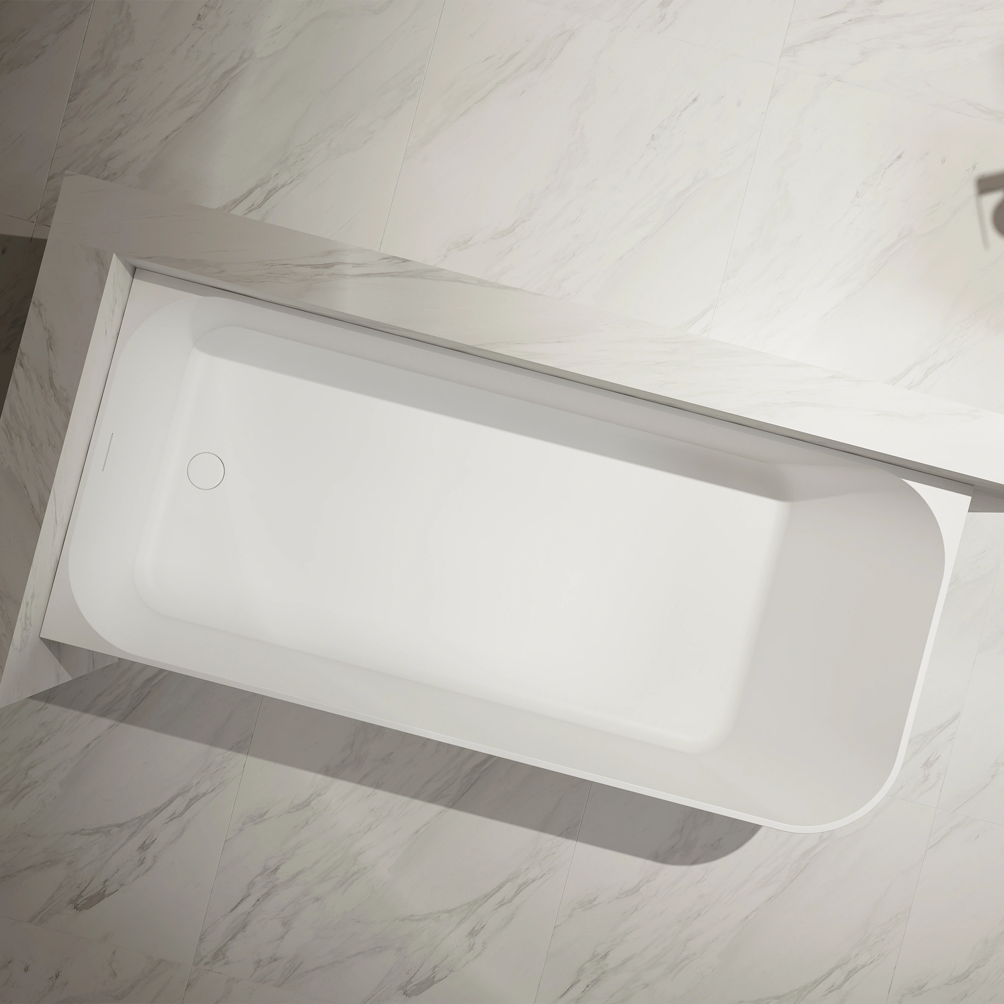 MonBlari TW-8503 Corner Bath-TopView