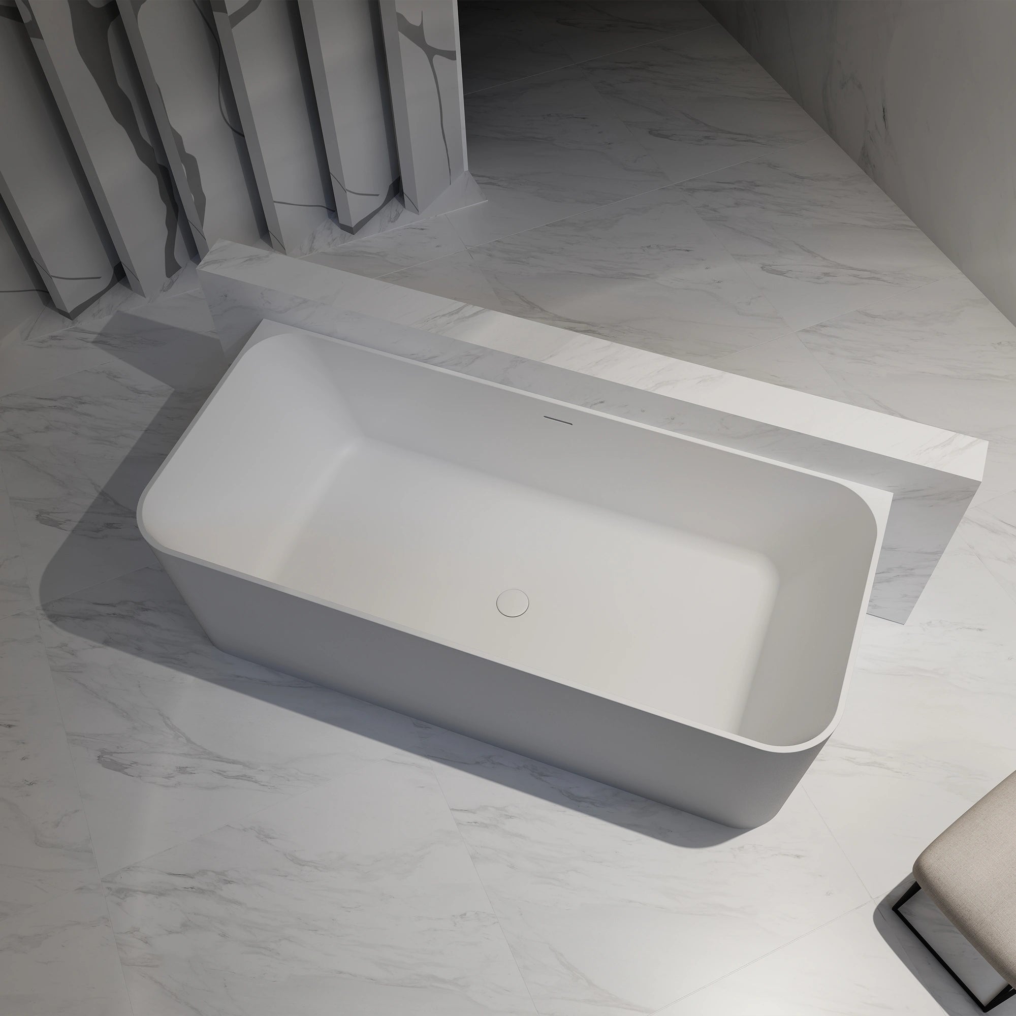 MonBlari TW-8506 Corner Bath