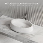 MonBlari TW-8693A Solid Surface Countertop Basin 600mm