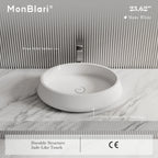 MonBlari TW-8693A Solid Surface Countertop Basin 600mm
