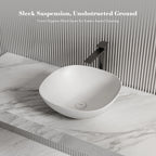 MonBlari TW-A106 Solid Surface Countertop Basin 430mm