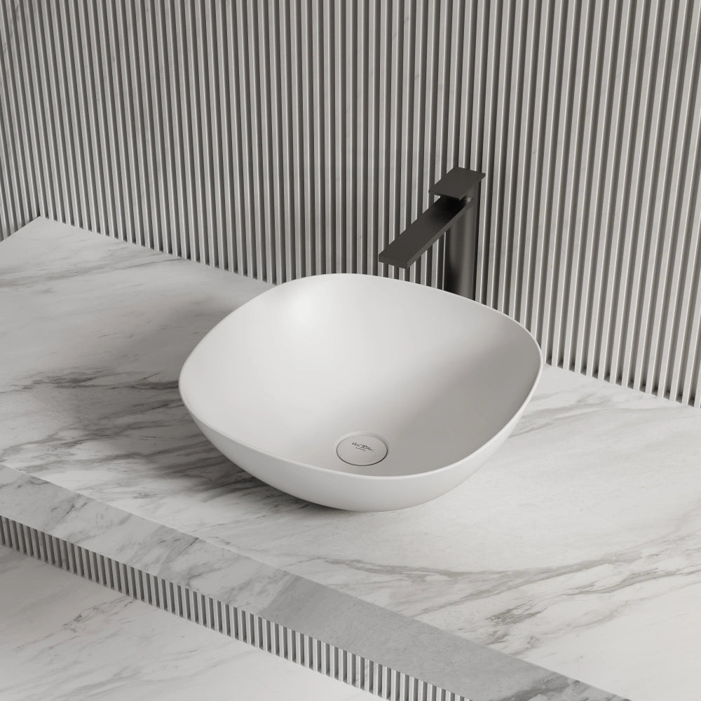 MonBlari TW-A106 Solid Surface Countertop Basin 430mm