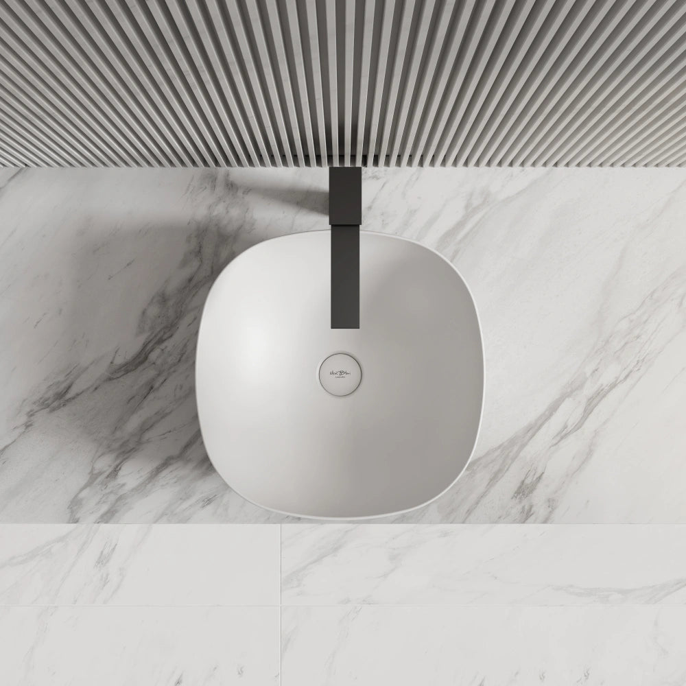 MonBlari TW-A106 Solid Surface Countertop Basin 430mm
