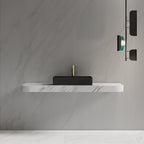MonBlari Rectangular Solid Surface Basins 600mm Countertop Basin