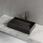 MonBlari Rectangular Solid Surface Basins 600mm Countertop Basin