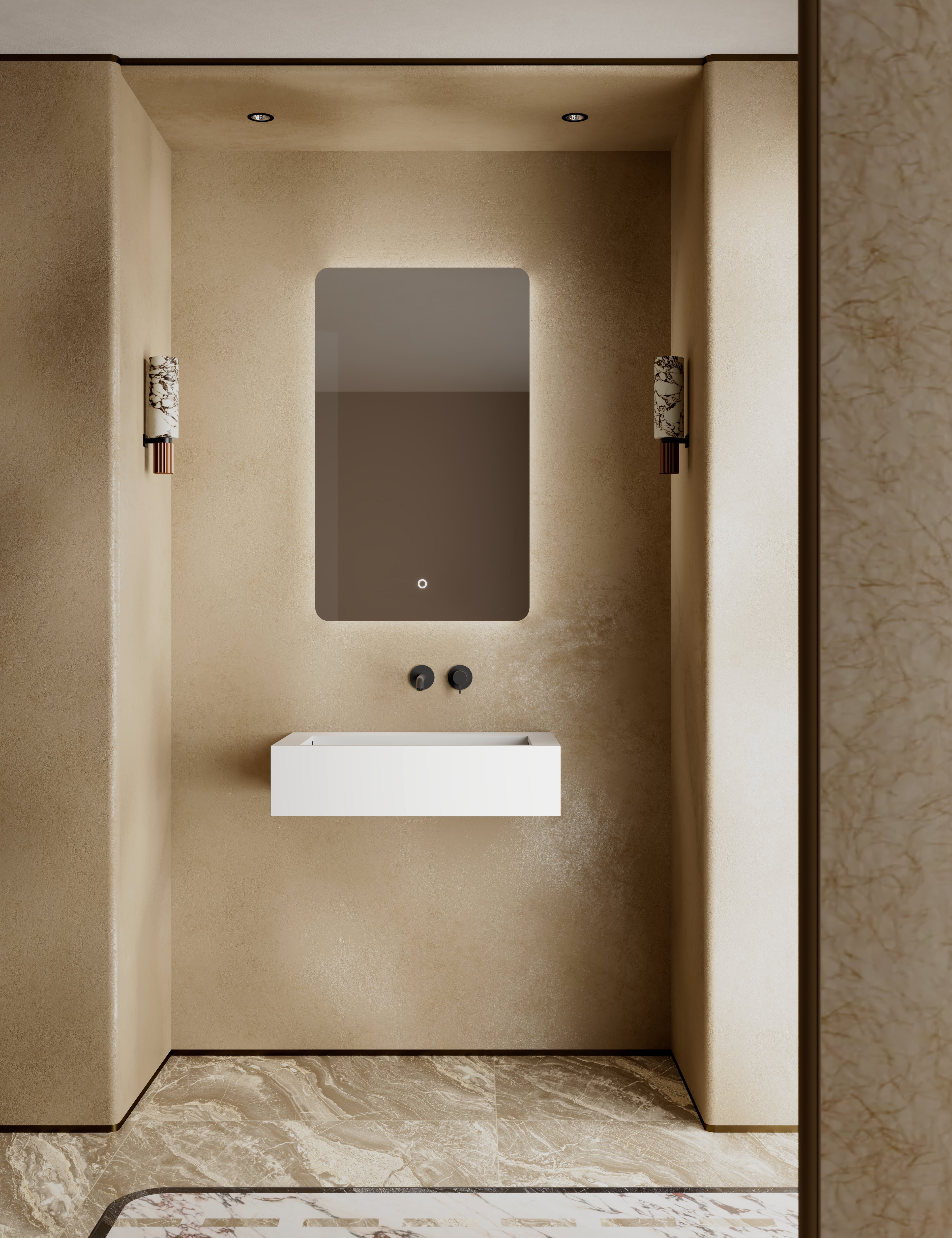 MonBlari TW-G272 Wall-Mounted Basin