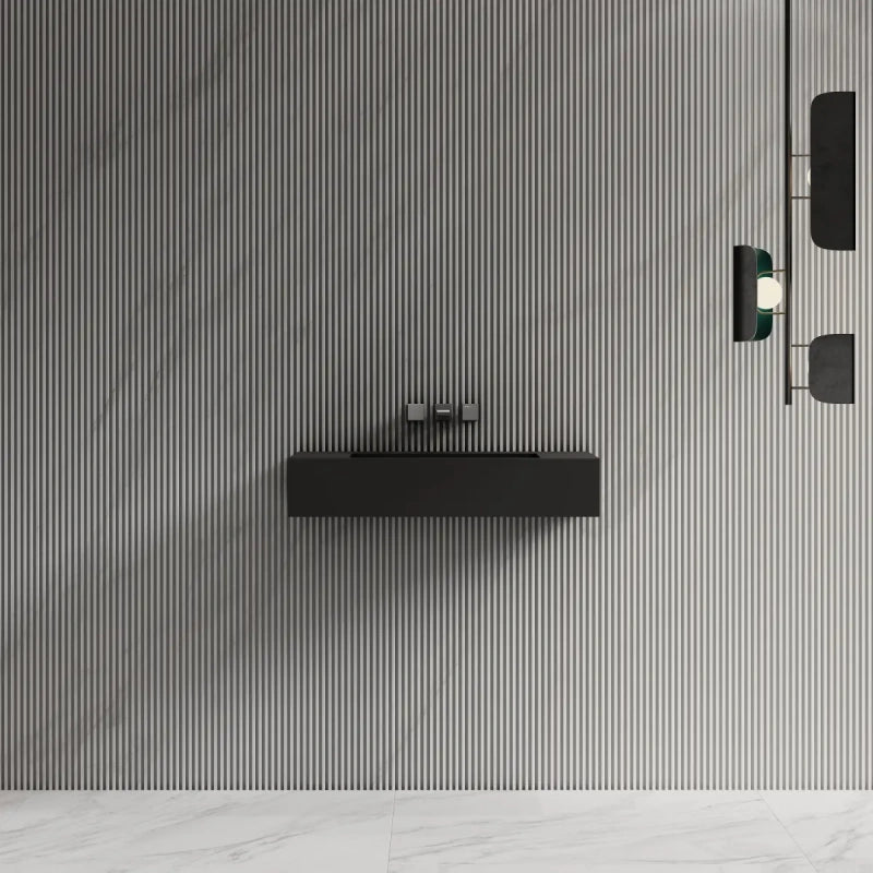 MonBlari TW-G273 Solid Surface Wall-Mounted Basin 800mm