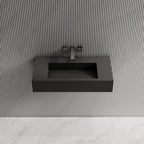 MonBlari TW-G273 Solid Surface Wall-Mounted Basin 800mm
