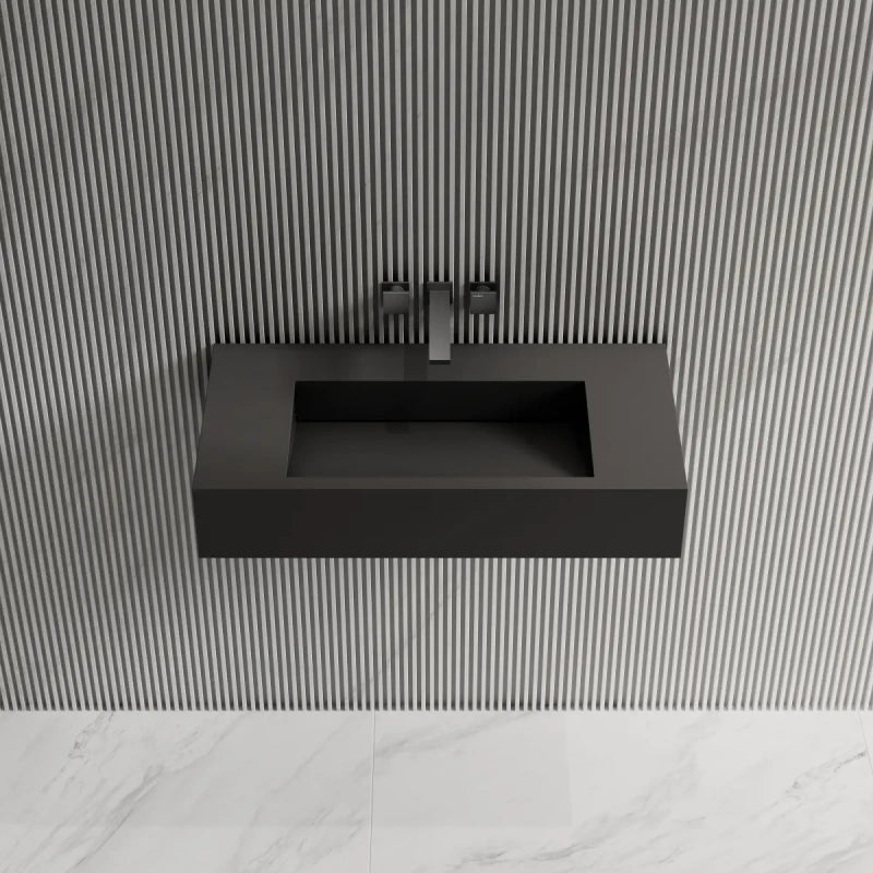 MonBlari TW-G273 Solid Surface Wall-Mounted Basin 800mm