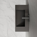 MonBlari TW-G273 Solid Surface Wall-Mounted Basin 800mm