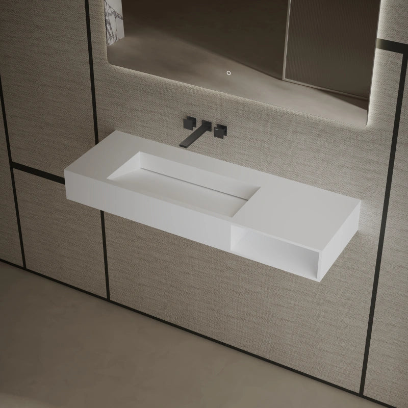 Monblari Asymmetric all-hung Basins 1200mm