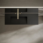 Monblari Asymmetric all-hung Basins 1200mm