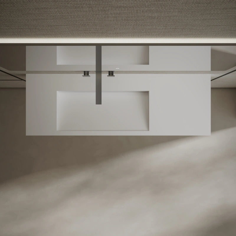 Monblari Asymmetric all-hung Basins 1200mm
