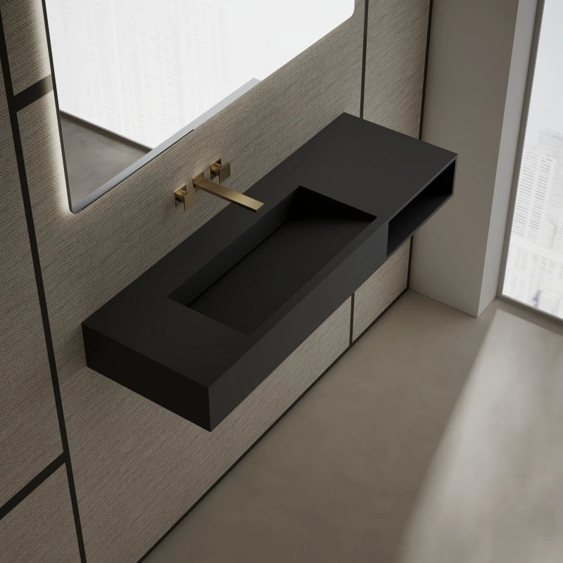 Monblari Asymmetric all-hung Basins 1200mm