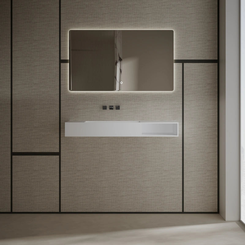 Monblari Asymmetric all-hung Basins 1200mm