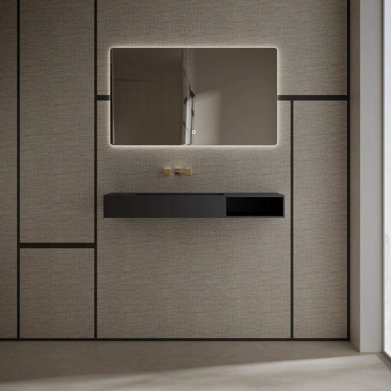 Monblari Asymmetric all-hung Basins 1200mm
