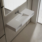 MonBlari Wall-Hung Washbasins Dual Storage 1200mm