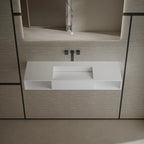 MonBlari Wall-Hung Washbasins Dual Storage 1200mm