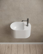 MonBlari TW-G901 Solid Surface Wall-Mounted Basin