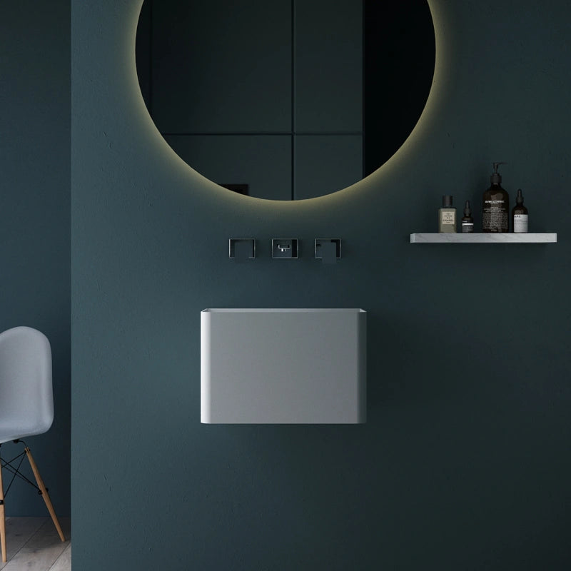 MonBalri Small Washbasin Sculptural Basins 450X300mm