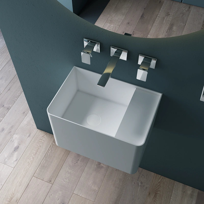 MonBalri Small Washbasin Sculptural Basins 450X300mm