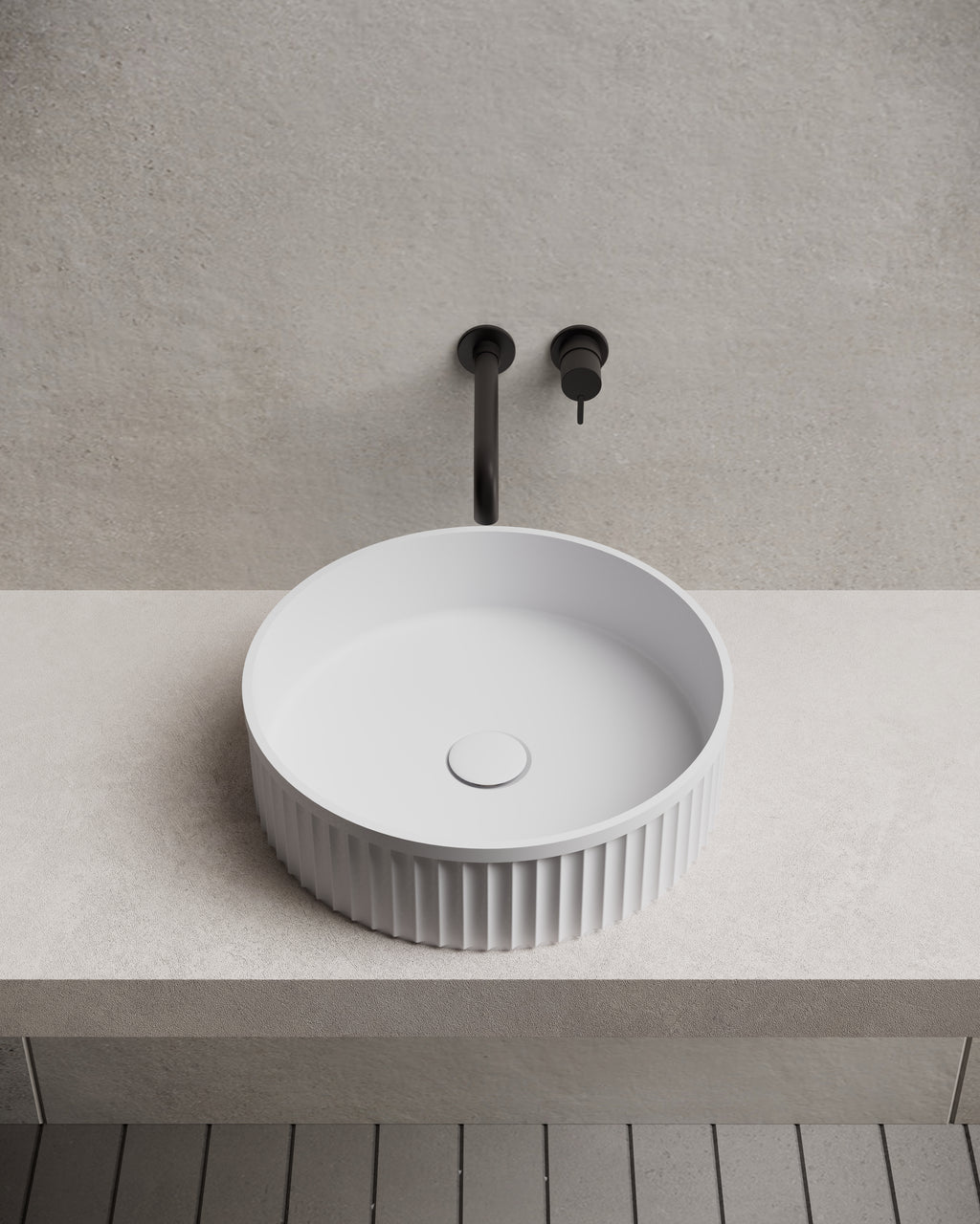 MonBlari TW-A8129 Solid Surface Basin