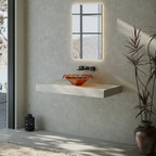 MonBlari VENUS Series Clear Transparent Bathroom Vessel Sink