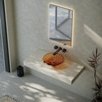 MonBlari VENUS Series Clear Transparent Bathroom Vessel Sink