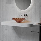MonBlari VENUS Series Clear Transparent Bathroom Vessel Sink
