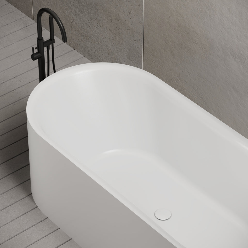 XA060 Wide Oval Bath | MonBlari-CloseUp