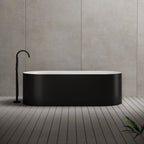XA060 Wide Oval Bath | MonBlari-FrontView