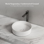 MonBlari XA-A10 Solid Surface Countertop Basin Bathroom Sink 360mm