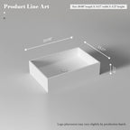 MonBlari XA-A32A Solid Surface Basin 400mm -600mm