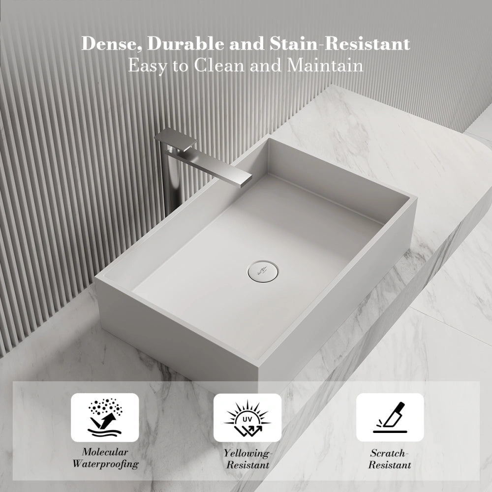 MonBlari XA-A32A Solid Surface Basin 400mm -600mm
