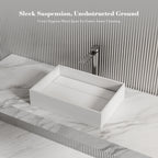 MonBlari XA-A32B Solid Surface Countertop Basin 510mm - 600mm