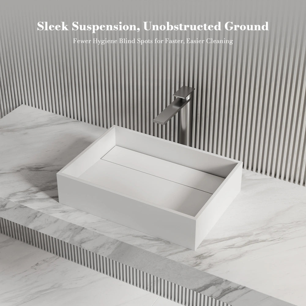 MonBlari XA-A32B Solid Surface Countertop Basin 510mm - 600mm
