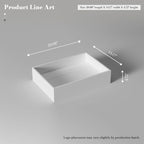 MonBlari XA-A32B Solid Surface Countertop Basin 510mm - 600mm