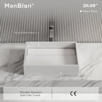 MonBlari XA-A32B Solid Surface Countertop Basin 510mm - 600mm