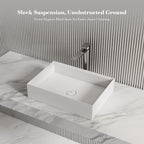 MonBlari XA-A32C Solid Surface Countertop Basin 600mm