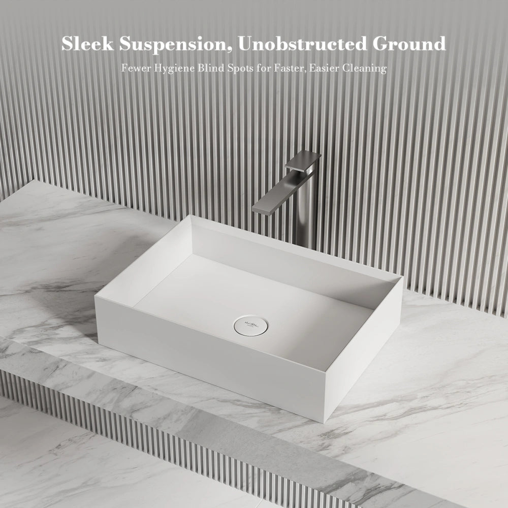 MonBlari XA-A32C Solid Surface Countertop Basin 600mm