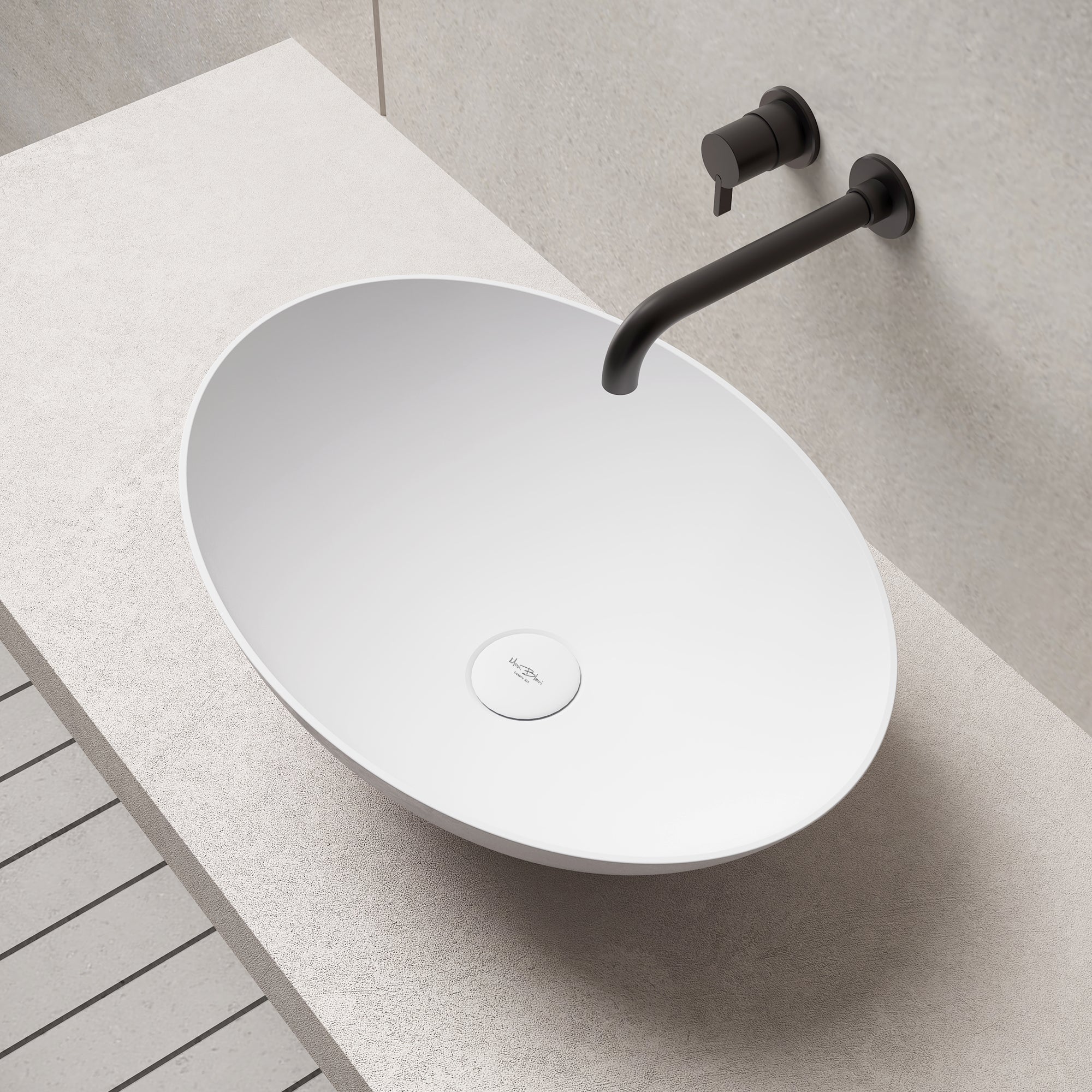 MonBlari XA-A72 Solid Surface Basin